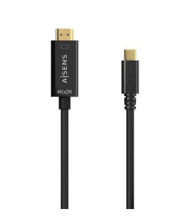 Aisens Cable Conversor USB-C a HDMI 4K@30HZ - USB-C/M-HDMI/M - 1.8M - Color Negro