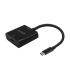 Aisens Conversor USB-C a HDMI 4K@30Hz - USB-C/M-HDMI/H - 15cm - Color Negro