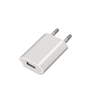 Aisens Mini Cargador USB - 5V/1A - Color Blanco