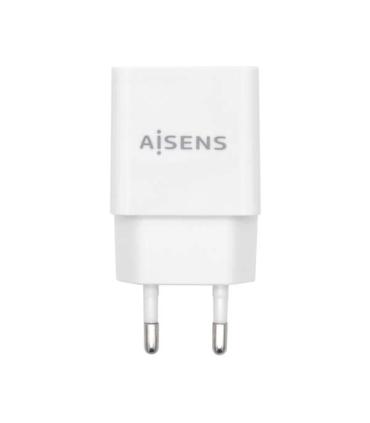 Aisens Cargador USB 10W Alta Eficiencia - 5V/2A - Color Blanco