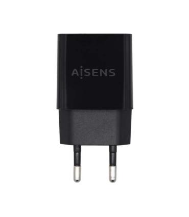 Aisens Cargador USB 10W Alta Eficiencia - 5V/2A - Color Negro