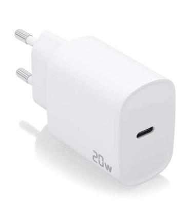 Aisens Cargador USB-C PD3.0 1 Puerto 1xUSB-C 20W - Color Blanco