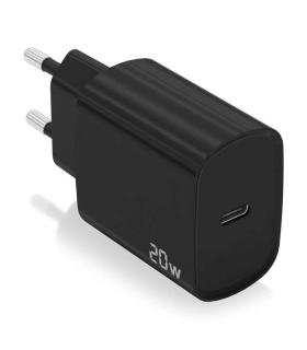 Aisens Cargador USB-C PD3.0 1 Puerto 1xUSB-C 20W - Color Negro