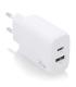 Aisens Cargador 25W - 1xUSB-C PD3.0 - 1xUSB-A QC3.0 - Color Blanco