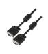 Aisens Cable SVGA con Ferrita - HDB15/Macho-HDB15/Macho - 6.0m - Color Negro