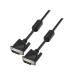 Aisens Cable DVI Dual Link 24+1 con Ferrita - DVI-D Macho a DVI-D Macho - 1.8m - (2560 x 1600) - Color Negro