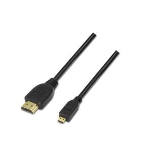 Aisens Cable Micro HDMI Alta Velocidad / HEC - A Macho-D/Macho - 1.8m - Compatibilidad 3D y Ethernet - Color Negro
