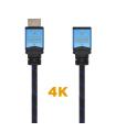 Aisens Cable HDMI V2.0 Prolongador Premium Alta Velocidad / HEC 4K@60Hz 18Gbps - A/M-A/H - 3.0M - Color Negro