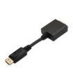 Aisens Conversor Displayport a DVI Single Link - DP/M-DVI/H - 15cm - Color Negro