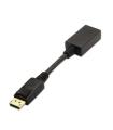 Aisens Conversor Displayport a HDMI - DP/M-HDMI A Hembra - 15cm - Color Negro