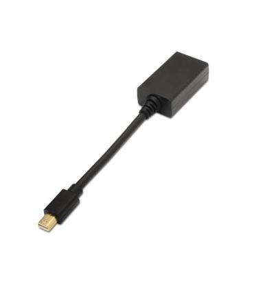 Aisens Conversor Mini DP a HDMI - mDP/M-HDMI A Hembra - 15cm - Color Negro