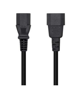 Aisens Cable Alimentacion CPU - C13/H-C14/M - 10m - 100% Cobre Puro AWG18 - Color Negro