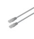 Aisens Cable de Red Latiguillo RJ45 LSZH Cat.6 UTP AWG24 - 10m - Libre de Halogenos - 10/100/1000 Mbit/s - Color Gris