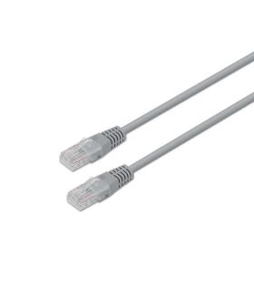 Aisens Cable de Red Latiguillo RJ45 LSZH Cat.6 UTP AWG24 - 10m - Libre de Halogenos - 10/100/1000 Mbit/s - Color Gris