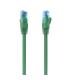Aisens Cable de Red Latiguillo RJ45 Cat.6 UTP AWG26 CCA - 30cm - Color Verde