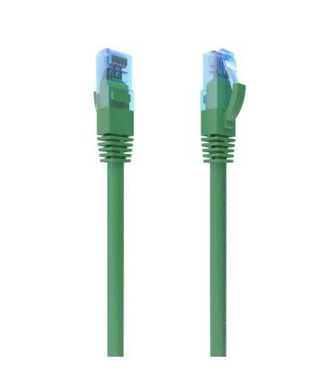 Aisens Cable de Red Latiguillo RJ45 Cat.6 UTP AWG26 CCA - 1.5m - Color Verde