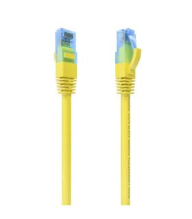 Aisens Cable de Red Latiguillo RJ45 Cat.6 UTP AWG26 CCA - 1.0m - Color Amarillo
