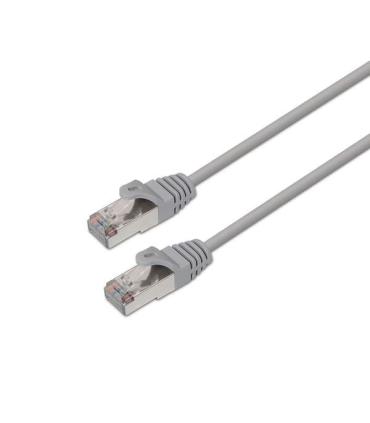 Aisens Cable de Red Latiguillo RJ45 Cat.6 FTP AWG24 - 15m - 10/100/1000 Mbit/s - Color Gris