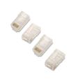 Aisens Pack de 10 Conectores RJ45 8 Hilos Cat.6 AWG24 - Color Transparente