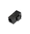 Aisens Empalme RJ45 Cat.6 UTP para Panel de Parcheo o Roseta - Color Negro