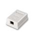 Aisens Roseta de Superficie RJ45 Cat.6 FTP 1 Toma - Color Blanco