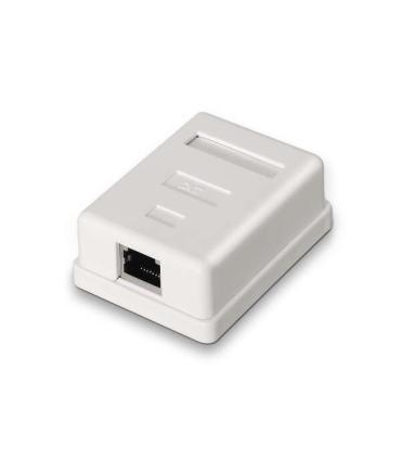 Aisens Roseta de Superficie RJ45 Cat.6 FTP 1 Toma - Color Blanco