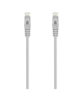 Aisens Cable de Red Latiguillo RJ45 LSZH CAT.6A 500 MHZ UTP AWG24 - 30CM - Color Gris