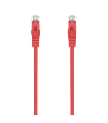 Aisens Cable de Red Latiguillo RJ45 LSZH CAT.6A 500 MHZ UTP AWG24 - 25CM - Color Rojo