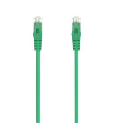 Aisens Cable de Red Latiguillo RJ45 LSZH CAT.6A 500 MHZ UTP AWG24 - 25CM - Color Verde