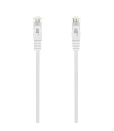Aisens Cable de Red Latiguillo RJ45 LSZH CAT.6A 500 MHZ UTP AWG24 - 0.5M - Color Blanco