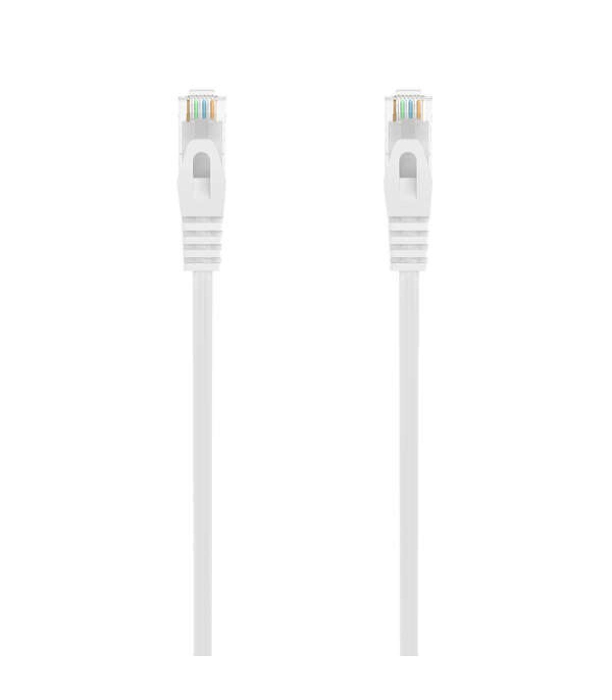 Aisens Cable de Red Latiguillo RJ45 LSZH CAT.6A 500 MHZ UTP AWG24 - 3.0M - Color Blanco