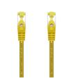 Aisens Cable de Red Latiguillo RJ45 LSZH Cat.7 600 MHz S/FTP PIMF AWG26 - 0.5M - Color Amarillo
