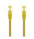 Aisens Cable de Red Latiguillo RJ45 LSZH Cat.7 600 MHz S/FTP PIMF AWG26 - 1.0M - Color Amarillo