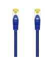 Aisens Cable de Red Latiguillo RJ45 LSZH Cat.7 600 MHz S/FTP PIMF AWG26 - 0.5M - Color Azul