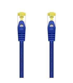Aisens Cable de Red Latiguillo RJ45 LSZH Cat.7 600 MHz S/FTP PIMF AWG26 - 1.0M - Color Azul