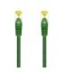 Aisens Cable de Red Latiguillo RJ45 LSZH Cat.7 600 MHz S/FTP PIMF AWG26 - 0.5M - Color Verde