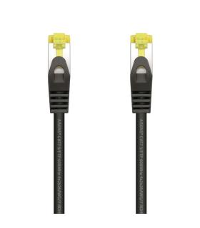 Aisens Cable de Red Latiguillo RJ45 LSZH Cat.7 600 MHz S/FTP PIMF AWG26 - 1.0M - Color Negro