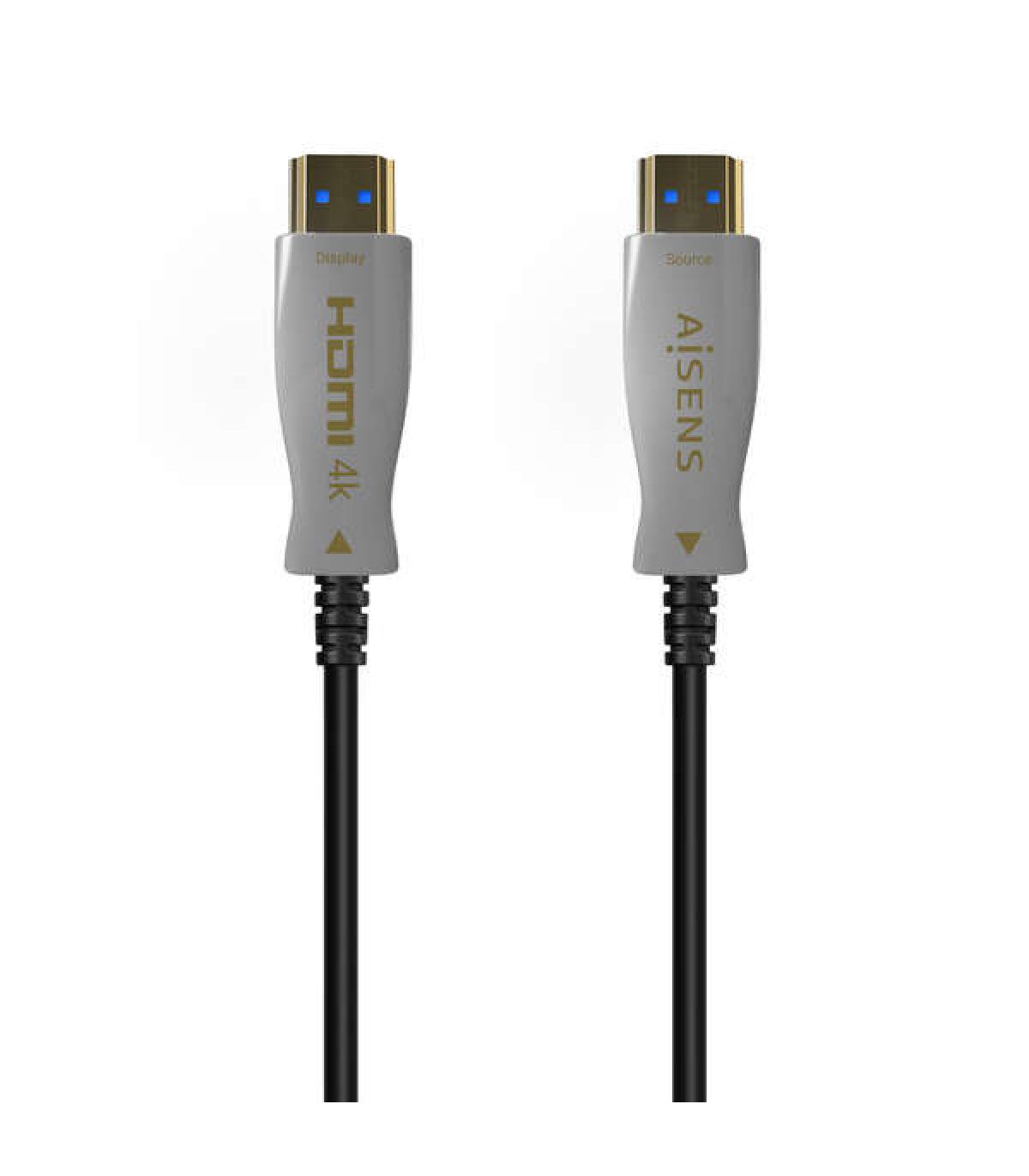 Aisens Cable HDMI V2.0 AOC Premium Alta Velocidad / HEC 4K@60Hz 4:4:4 18GBPS - A/M-A/M - 70m - Color Negro