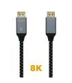 Aisens Cable Displayport V1.4 8K@60hz - DP/M-DP/M - 1.5m - Color Gris