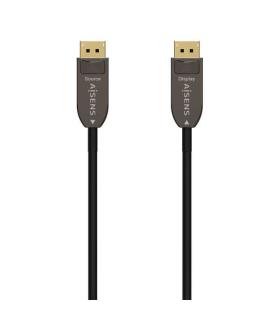 Aisens Cable DisplayPort AOC V1.4 8K@60HZ 4K@120Hz 4:4:4 32.4GBPS - DP/M-DP/M - 15M - Color Negro
