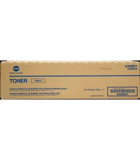 Konica Minolta TN217 Negro Cartucho de Toner Original - A202031/A202051/TN217