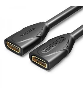 Vention Cable Alargador HDMI Hembra a HDMI Hembra 4K 2.0 - 0.50m - Color Negro