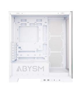 Abysm Danube Sava H500 White Caja Torre ATX, ITX, Micro ATX - Lateral y Frontal Cristal Templado - 3.5" y 2.5" - USB-A, USB-C..
