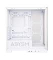 Abysm Danube Sava H500 White Caja Torre ATX, ITX, Micro ATX - Lateral y Frontal Cristal Templado - 3.5" y 2.5" - USB-A, USB-C y 