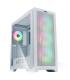 Abysm Gaming Danube Mura White BX300 ARGB Caja Torre ATX, EATX, ITX, micro ATX - Lateral Cristal Templado - 3.5" y 2.5" - USB-C.