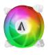 Abysm Gaming Arclight Ventilador 120mm con Iluminacion ARGB - Velocidad Max. 1500rpm