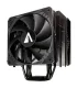 Abysm Gaming Snow IV Ventilador CPU 120mm con Disipador 4 Heatpipes - Velocidad Max. 1600rpm - Color Negro
