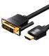 Vention Conversor DVI Macho a HDMI Macho - 3m - Color Negro