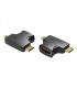 Vention Adaptador HDMI Hembra a Micro HDMI Macho - Mini HDMI Macho - Color Negro