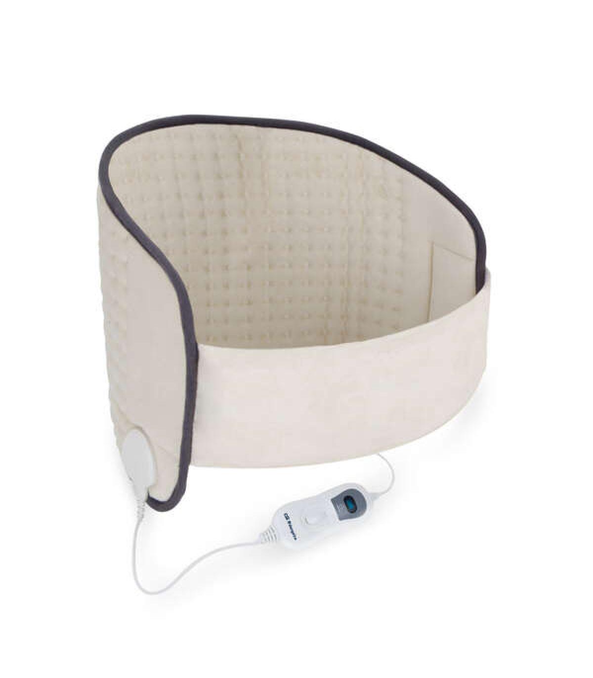 Orbegozo Almohadilla Electrica Lumbar Confort Plus - 6 Niveles de Potencia - Calor Equilibrado - Mando Extraible - Apagado Autom